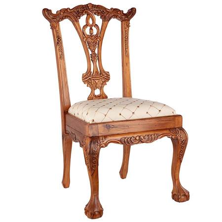 DESIGN TOSCANO English Chippendale Side Chair AF1007
